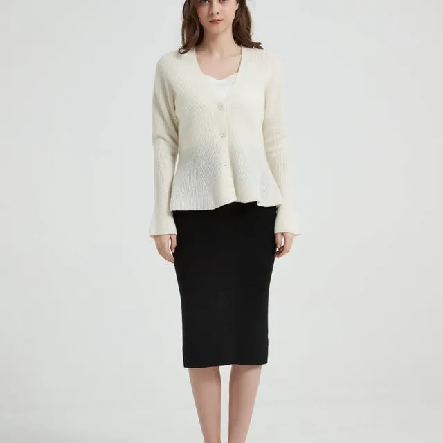 Women's Grade-A Cashmere Cardigan Sweater
