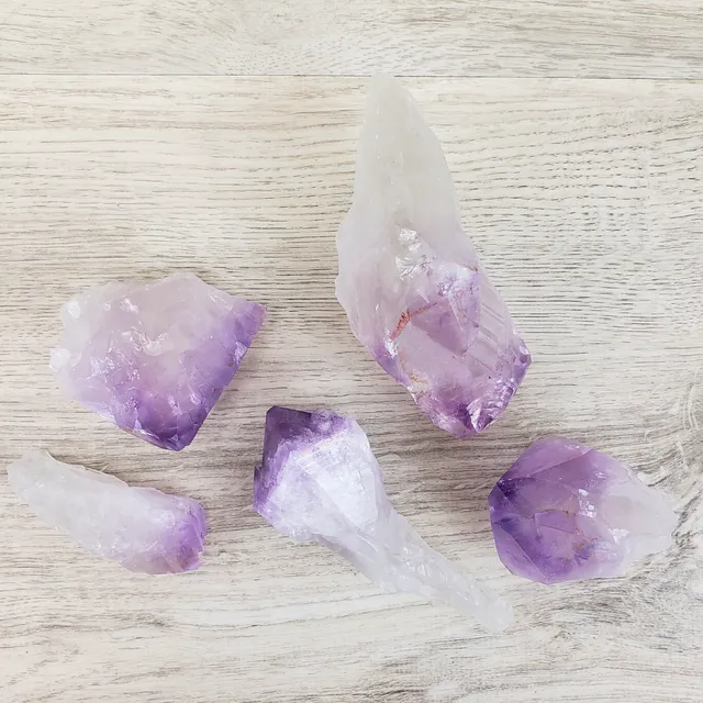 Wholesale Natural Amethyst Points 2-3"