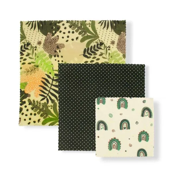 Beeswax Food Wraps - Variety Set