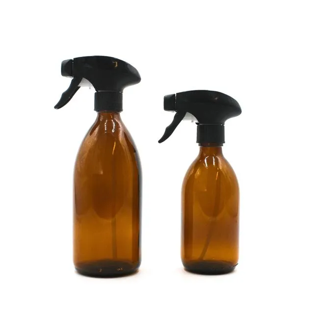 Amber Glass Spray Bottle