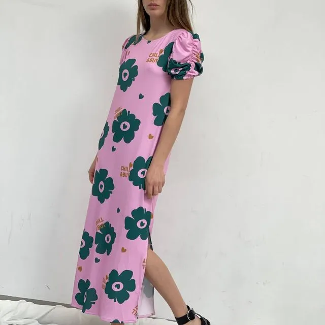 Bloom Print Zahara Dress