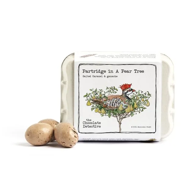 12 Pear Tree Partridge Eggs 150g