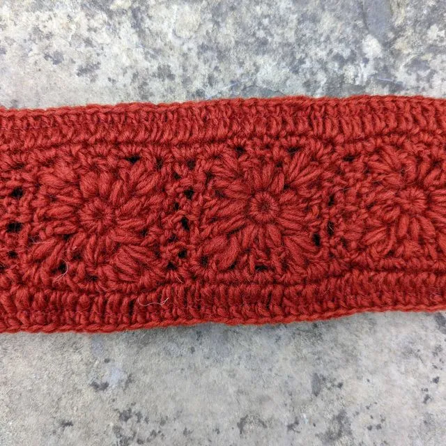 Cinnamon Crocheted Headband