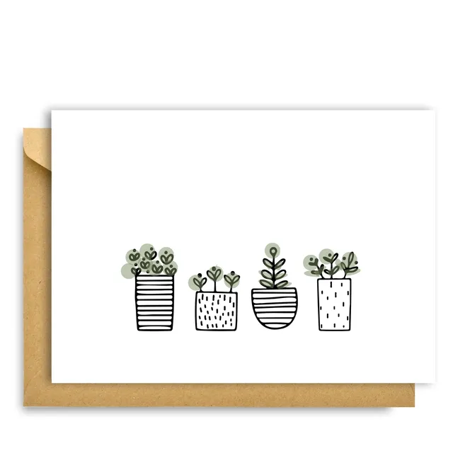 PLANT LOVER CARD