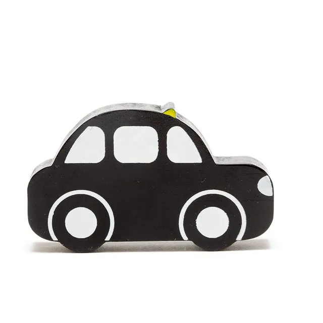 Fair Trade Wooden London Taxi Cab Toy