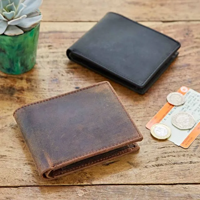 Buffalo Leather Handmade Wallet