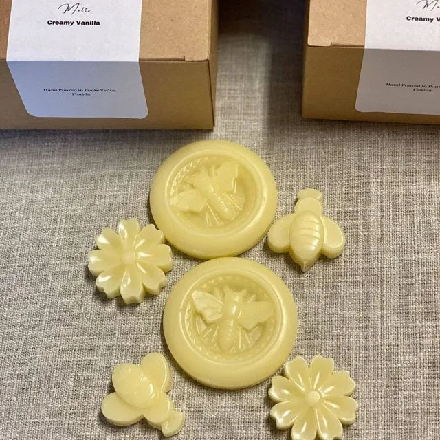 Organic Beeswax Melts 6Pcs Customize Your Scent