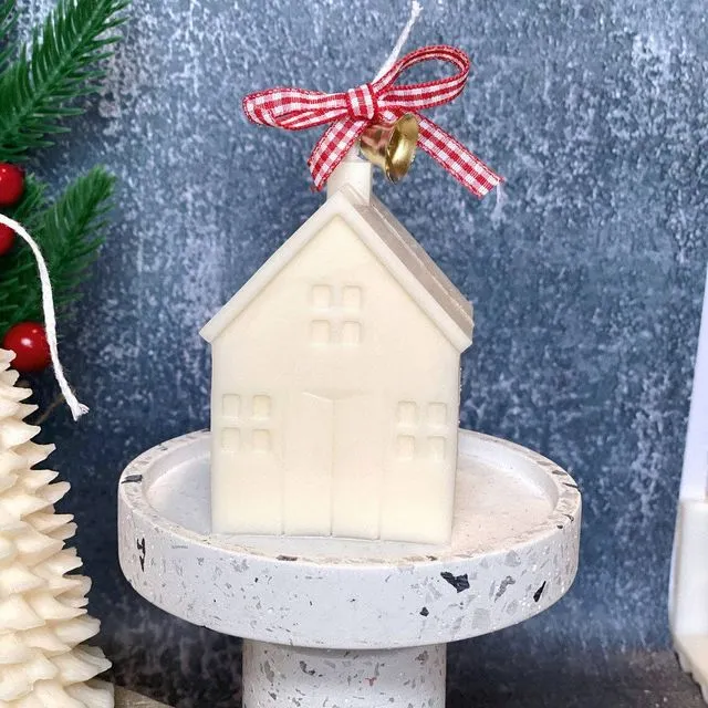 Christmas Cottage Candles | Holiday Decor