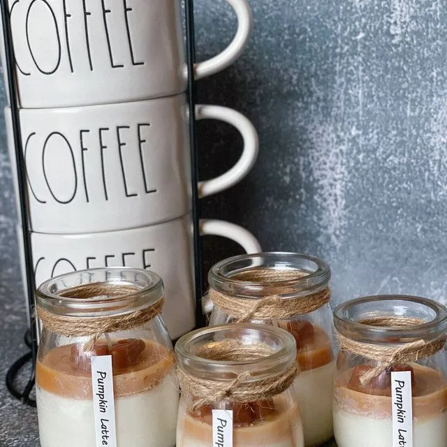 Coffee Lover * Soy Wax Candle Glass Jar with Lid