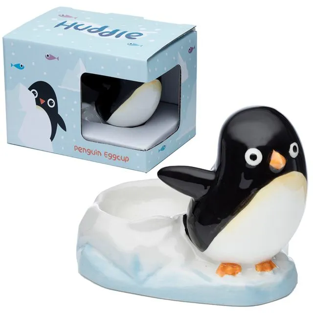 Huddle Penguin Ceramic Egg Cup