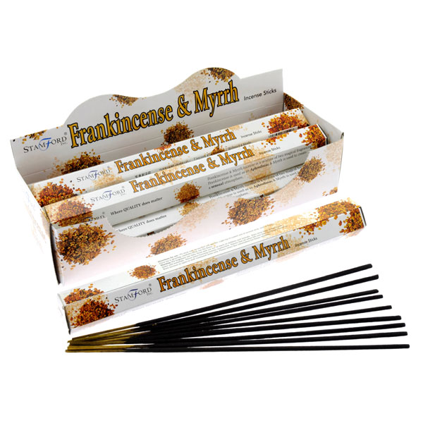 37112 Stamford Hex Incense Sticks - Frankincense &amp; Myrrh