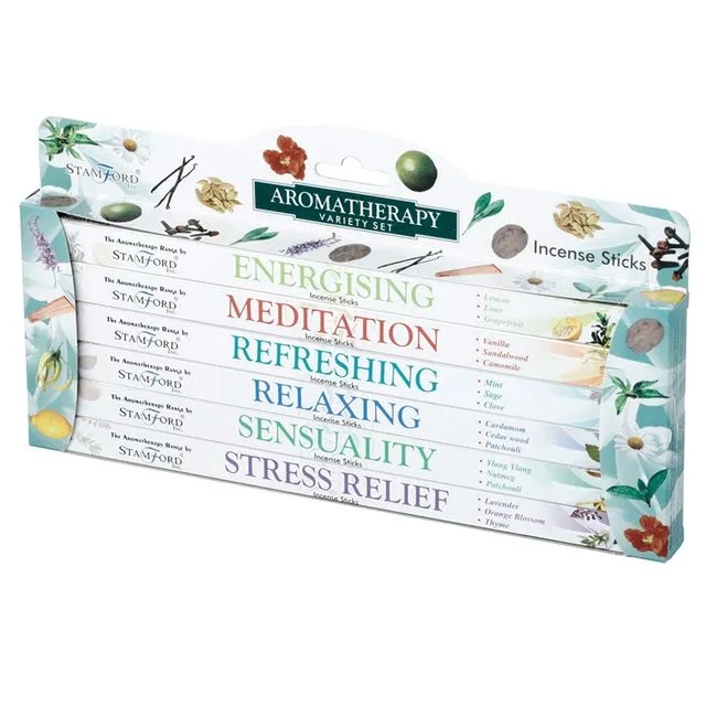 37147 Stamford Incense Sticks 6 Pack Gift Set - Aromatherapy