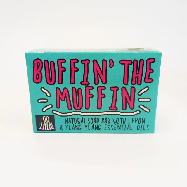 vegan soap bar award winning Buffin' the Muffin (Pack of 3)