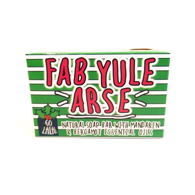 Fab Yule Arse Christmas Soap - (pack of 3)