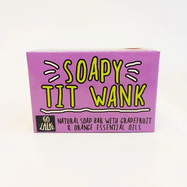 Soapy Tit Wank Soap (Pack of 3)