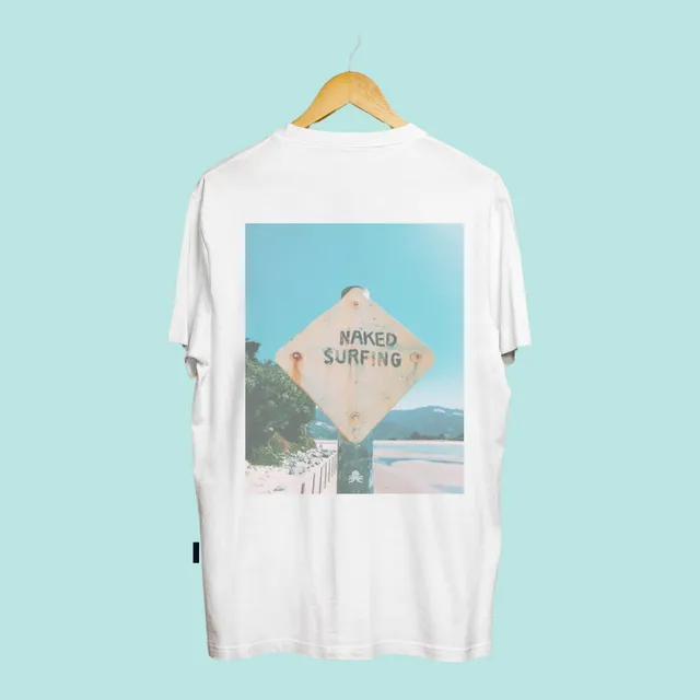 SNOC NAKED SURFING T -shirt