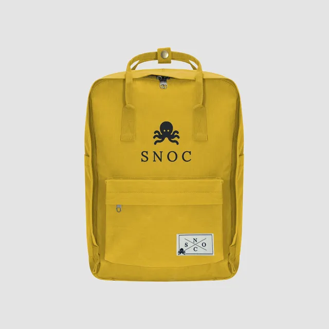 Snoc Mustaza Dark Logo Backpack