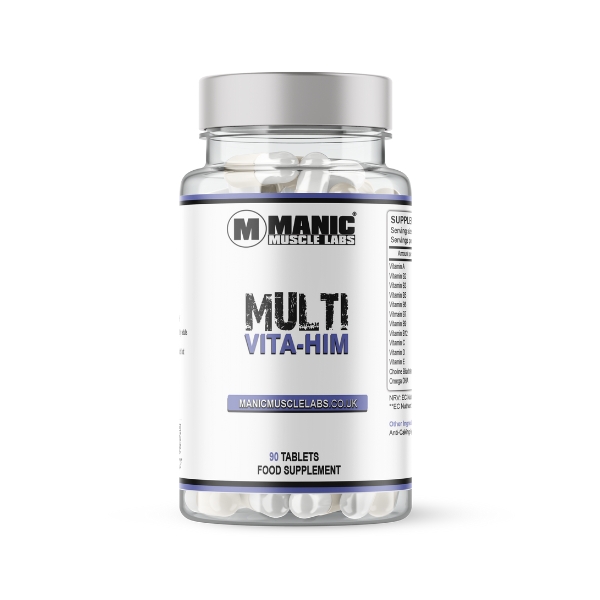 Manic Muscle Labs Multi Vita-Him 90 Tablets