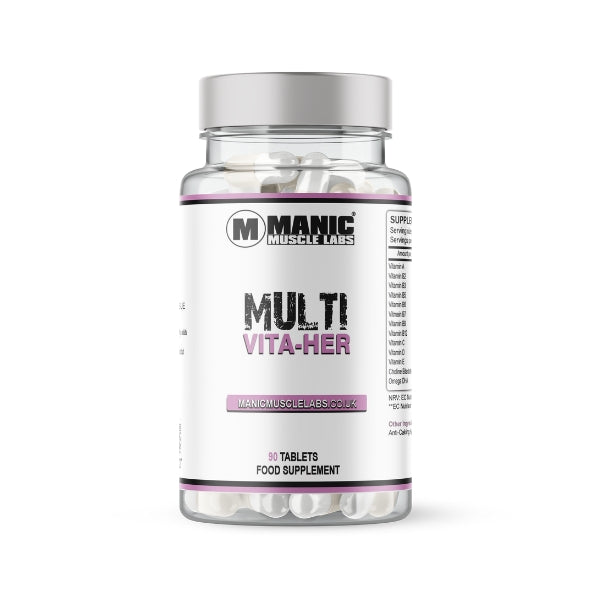 Manic Muscle Labs Multi Vita-Her 90 Tablets