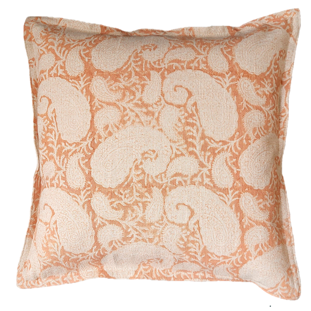Cushion Paisley Cinnamon, Medium: 40 x40 cm