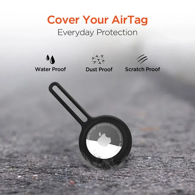 HyperGear AirCover Silicone Loop for AirTag 4Pck Multi-Color