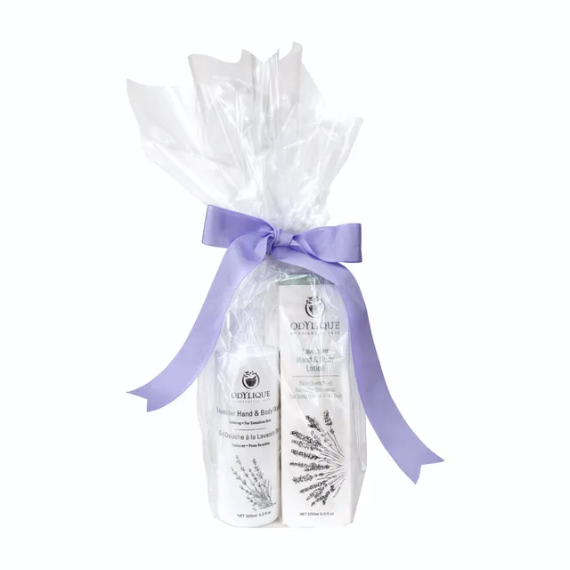 NEW! Lavender Hand & Body Gift Set (Body Wash 200ml & Lotion 200ml)