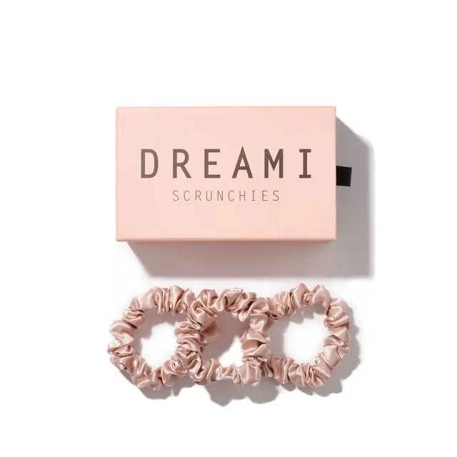 Dreami Scrunchies - Pink X3