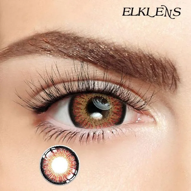 ELKLENS Bonita Red Colored Contact Lenses