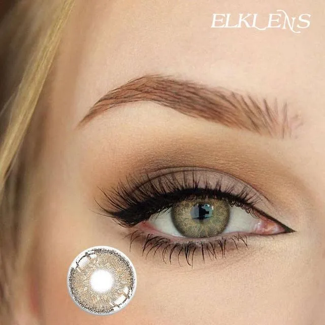 ELKLENS Brown Eyes Goddess Colored Contact