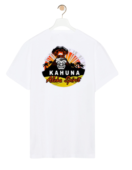 Hawaiian VOLCANO White T-shirt