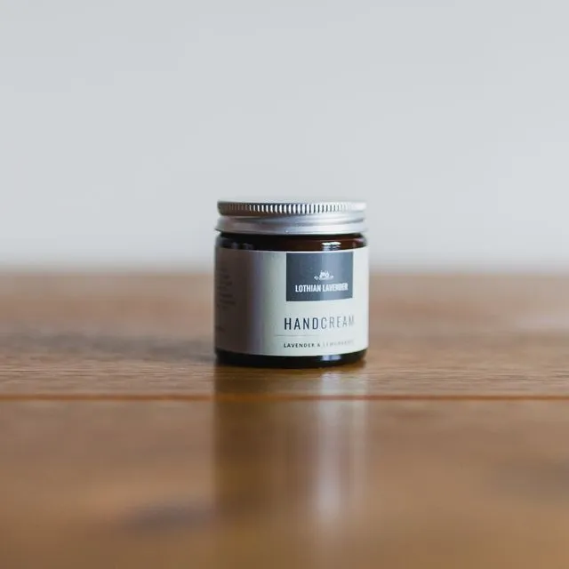 Lavender & Lemongrass essential oil hand cream 60ml jar