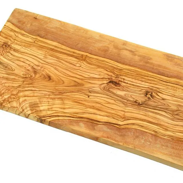 Breakfast board square (length approx. 30 x 15 cm) olive wood