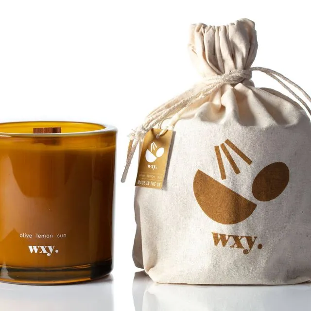 NEW! Roam by wxy. - 12.5oz candle - olive lemon sun