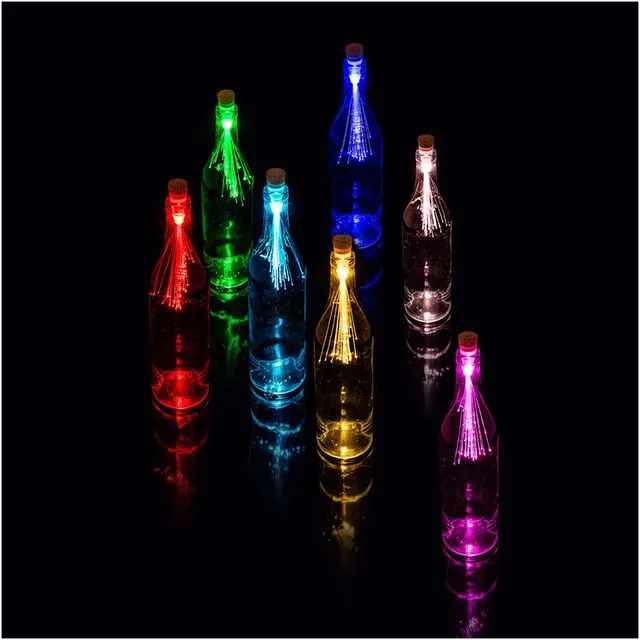 Bottle Light Fiber Optic USB
