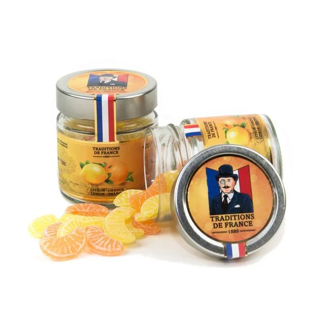 Handmade Lemon-Orange candy from France
