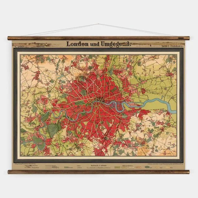 London - Wall Map