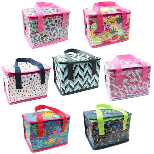 Folding Reusable Lunch Bags Insulated Cool Bag Kids Women