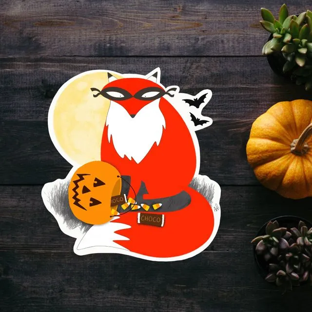 Foxy Halloween Bandit