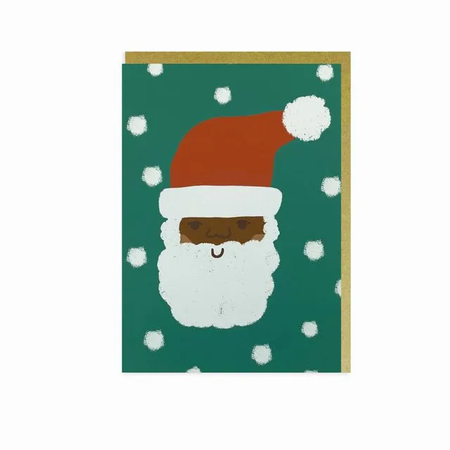 Black Santa - Single Card