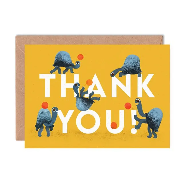 Thank You Tortoises Single Card (Case of 6)