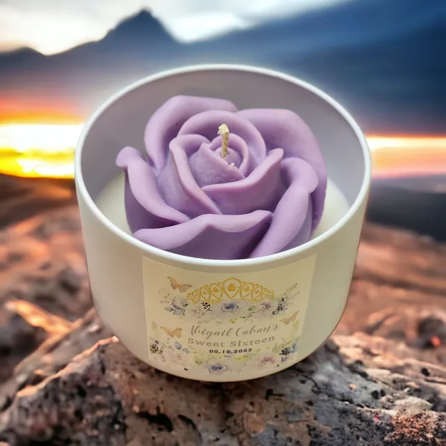 Rose Soy Wax Candle