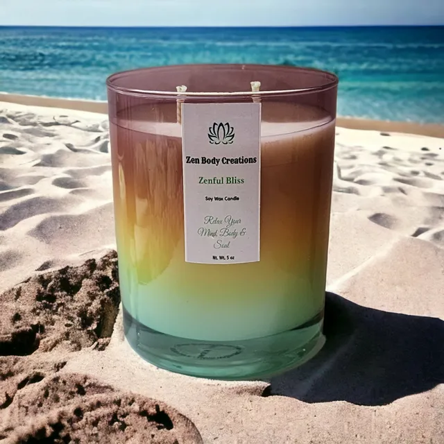 Spring Ombre Soy Candle