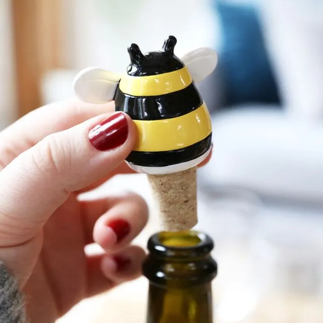 49401 Bee Bottle Stopper
