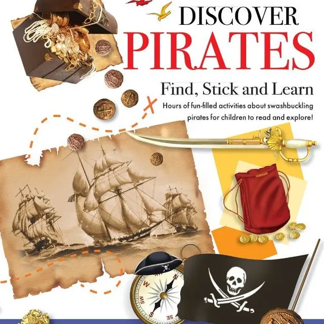 Sticker Book - Discover Pirates