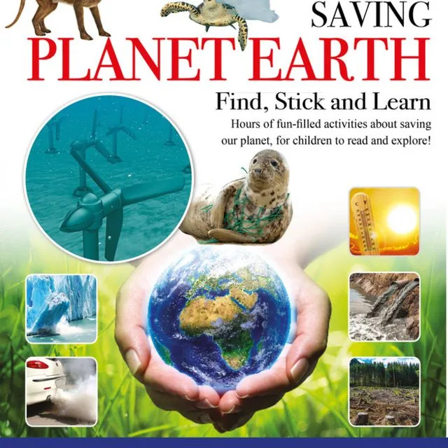 Sticker Book - Saving Planet Earth
