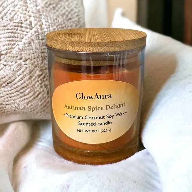 Autumn spice delight candle