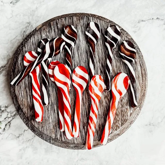 Edible Christmas Gift, Christmas Spoons for Hot Cocoa Defect