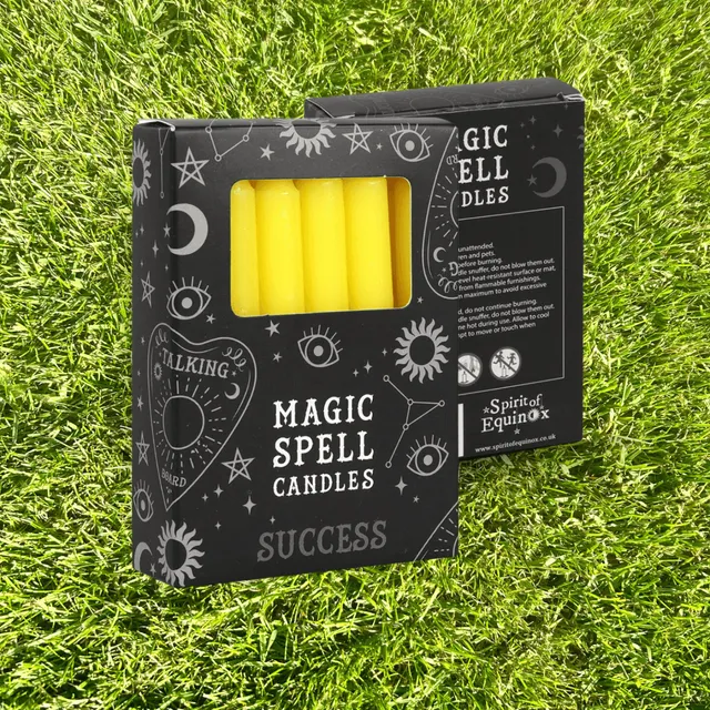 Success Yellow Spell Candles