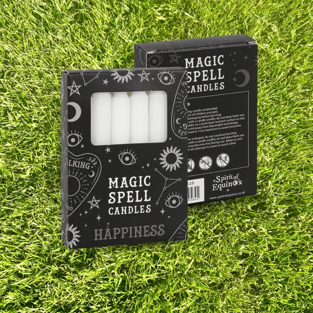 Magical White Happiness, New Beginning Spell Candles