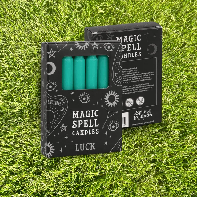 Magical Green Abundance, Prosperity &amp; Luck Spell Candles